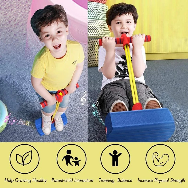Presentes para 3 + velhos meninos meninas espuma pogo jumper para crianças brinquedos ao ar livre para crianças autistas brinquedos divertidos presentes para meninas brinquedos de autismo