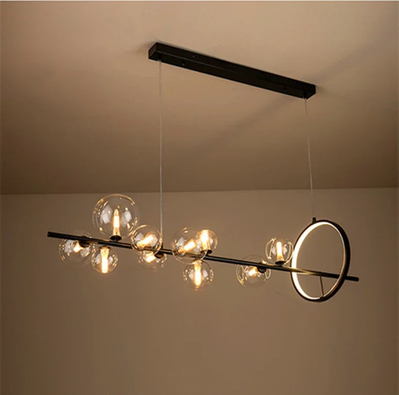 Moderno led pingente de luz nordic preto lustres para sala estar quarto cozinha pendurado lâmpada sala jantar luminárias