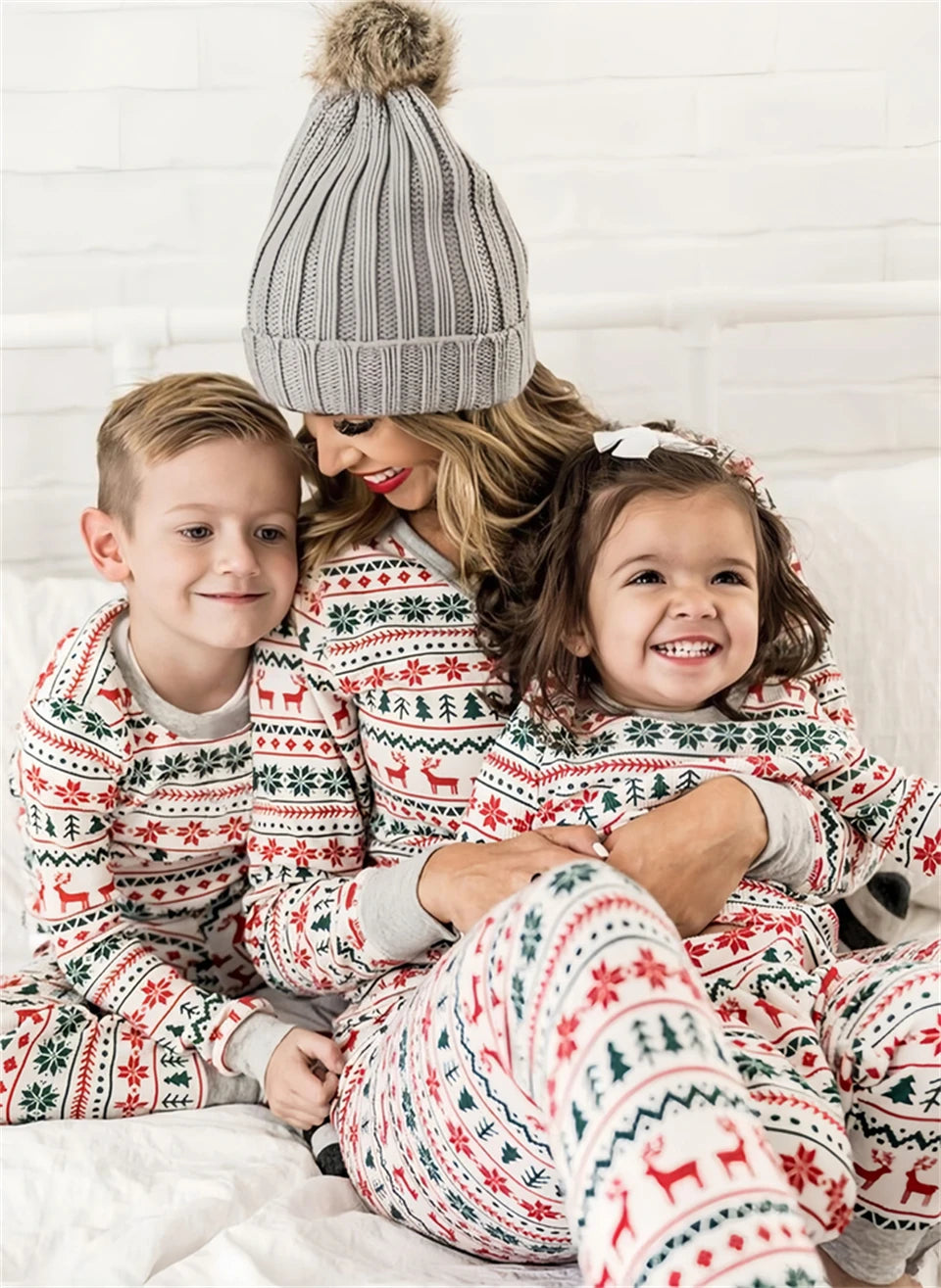 Sall quente inverno natal pijamas conjunto mãe crianças olhar loungewear pjs pijamas do bebê das crianças família combinando roupas pijamas