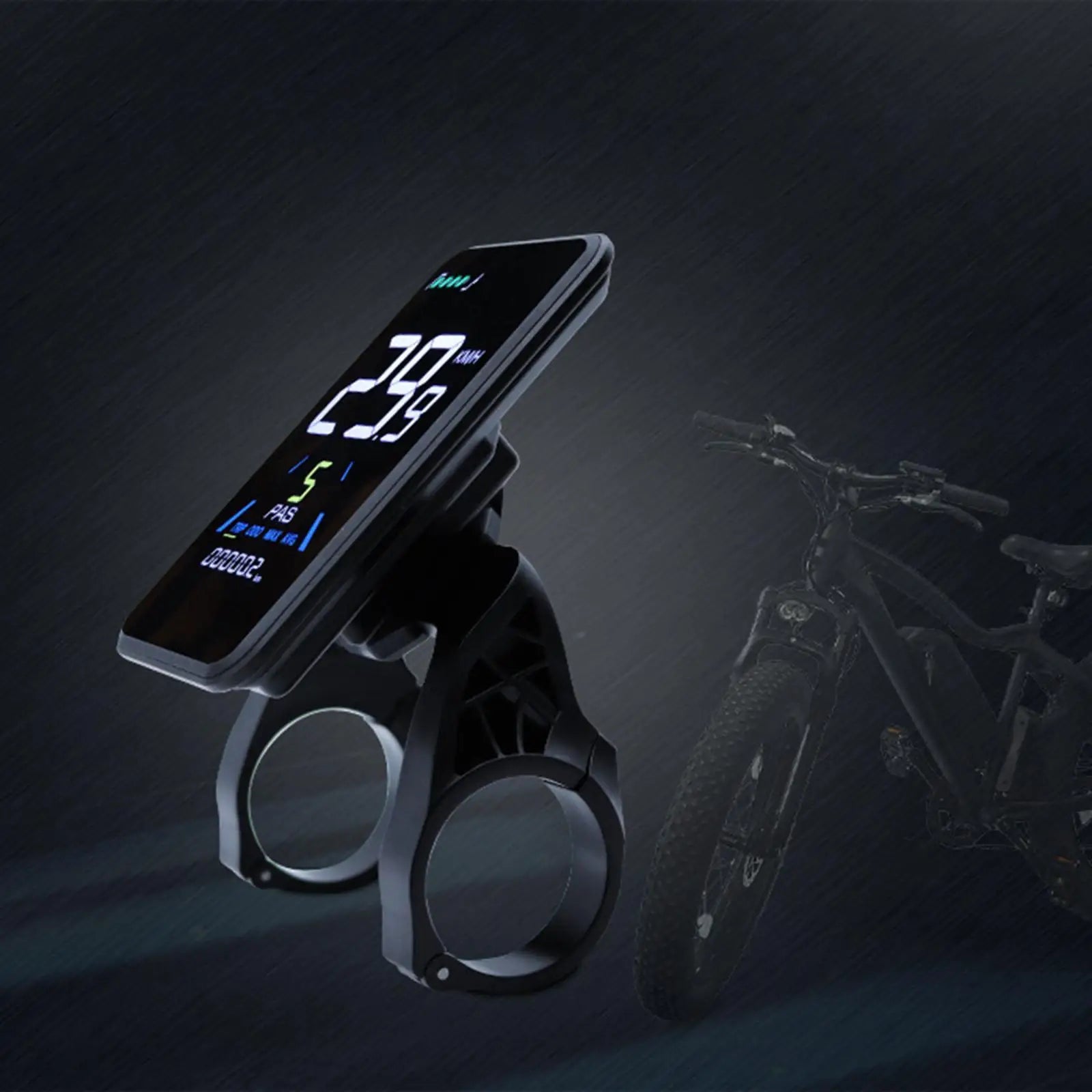 NC-81F modificação de mountain bike elétrica display lcd painel de instrumentos de modificação de bicicleta à prova dwaterproof água tabela de código de bicicleta elétrica