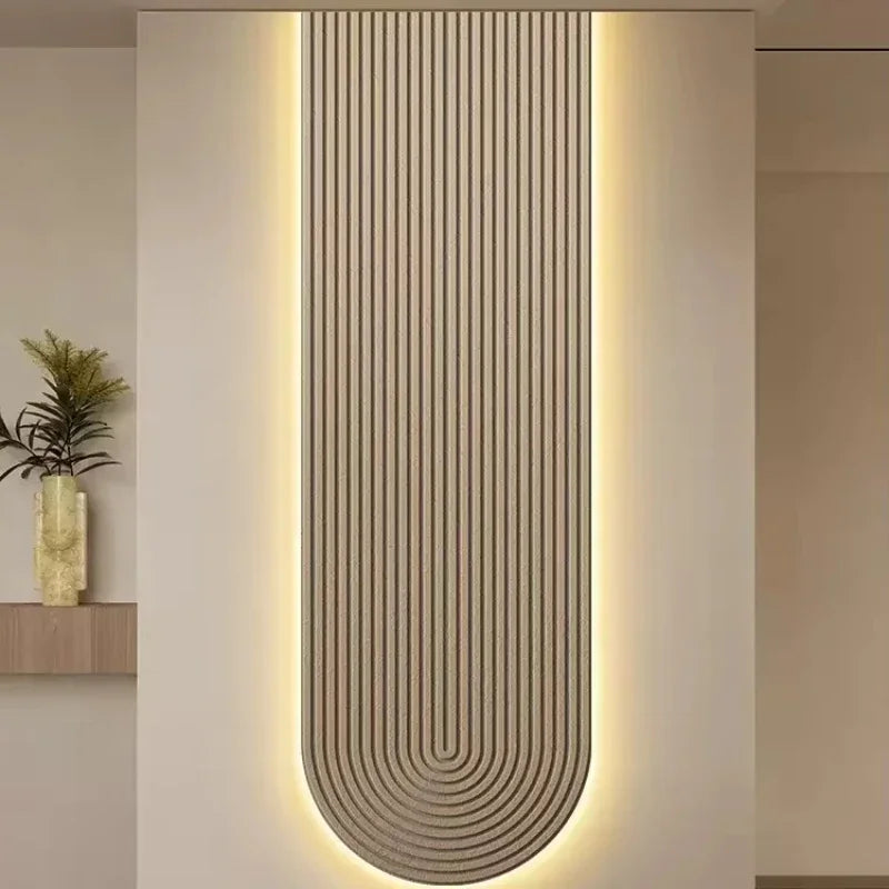 Casa moderna conduziu a lâmpada de parede linha minimalista mural luz decoração sala estar fundo luminárias parede montado lâmpadas