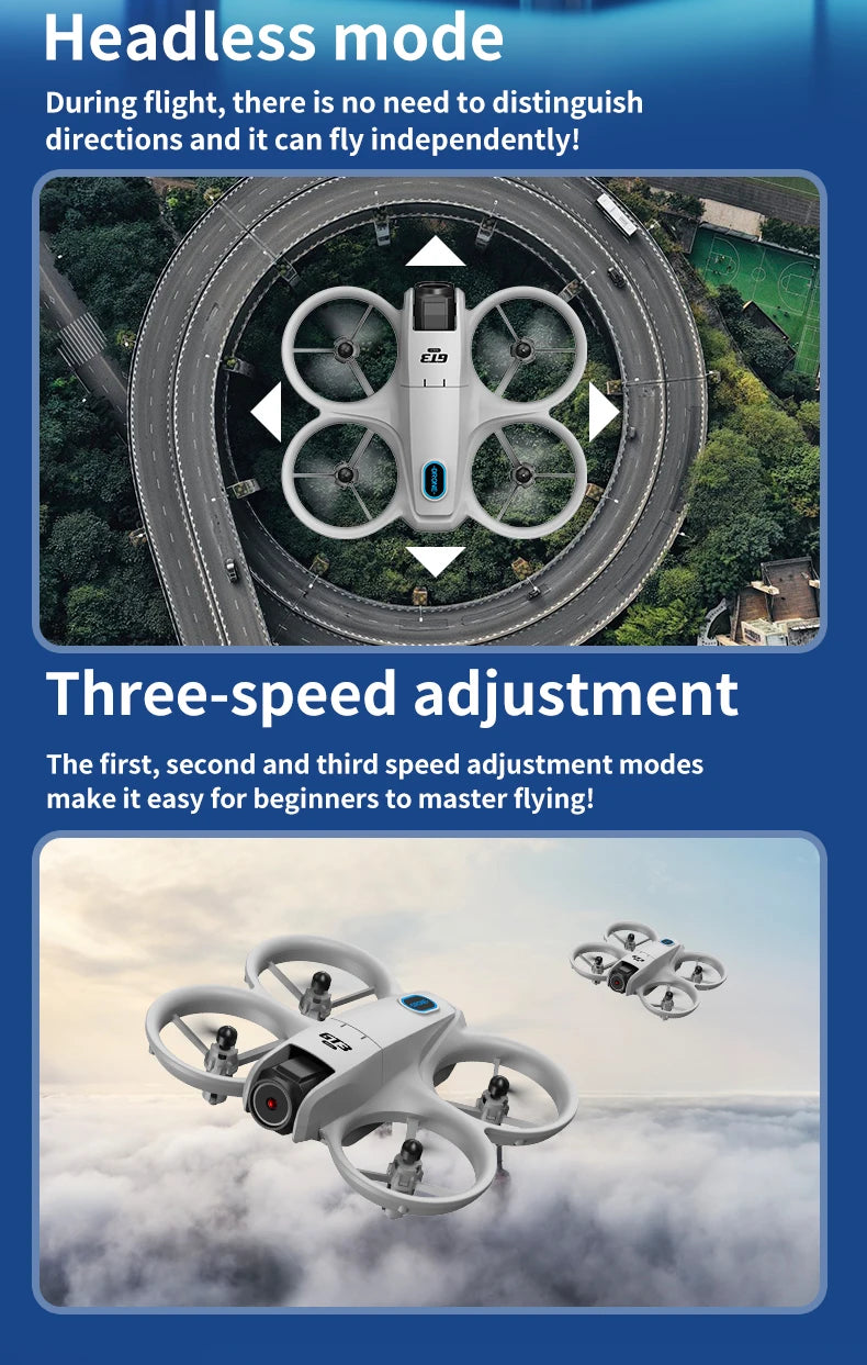 New GT3 8K HD Drone GPS Professional Cameras Aerial Avoiding Obstacle Remote Control Brushless With Touch Remotes RC 18000M 2025