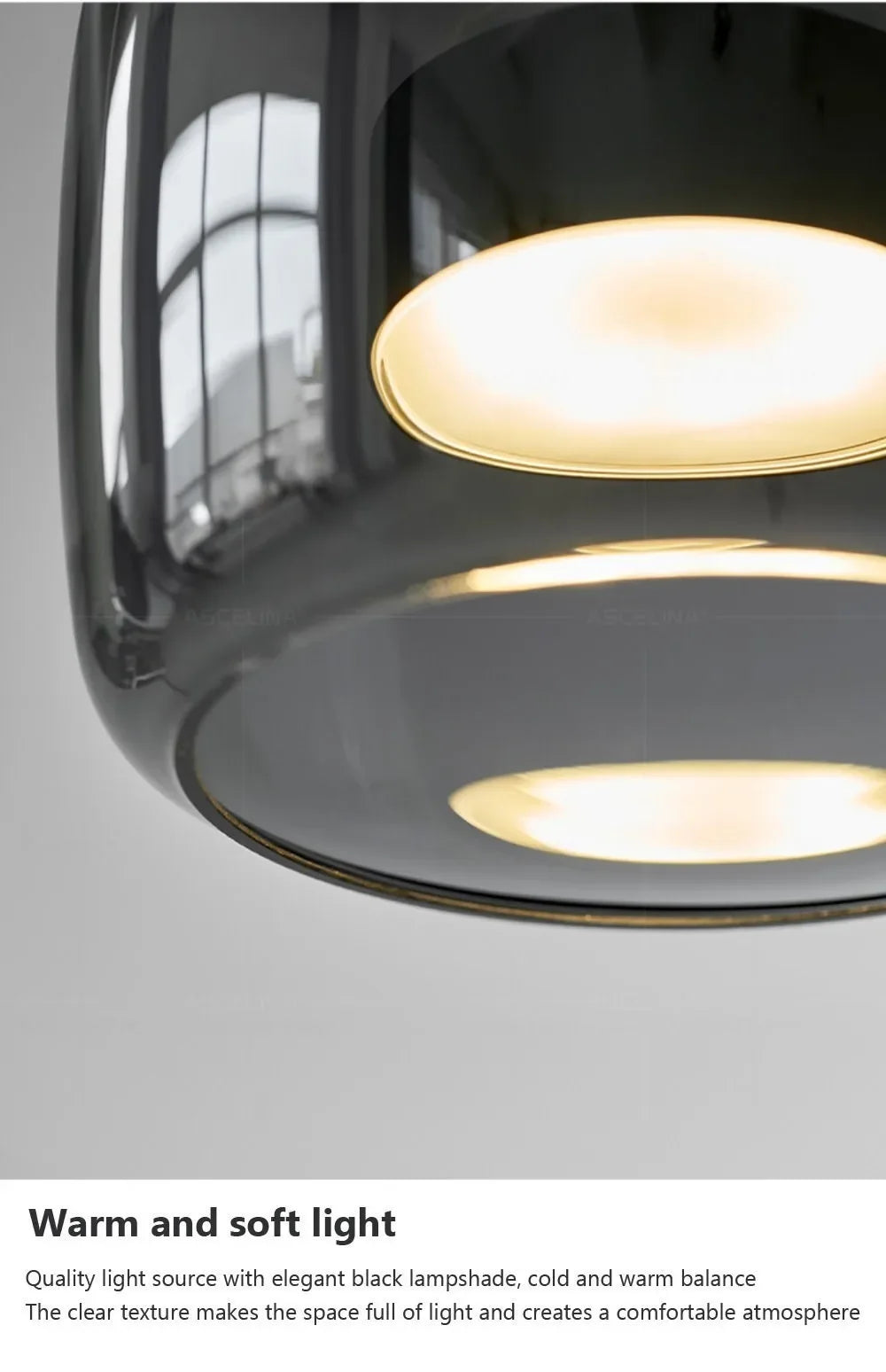 Nordic led pingente de vidro luz simples e moderno restaurante bar balcão café cabeceira decoração interior luminárias