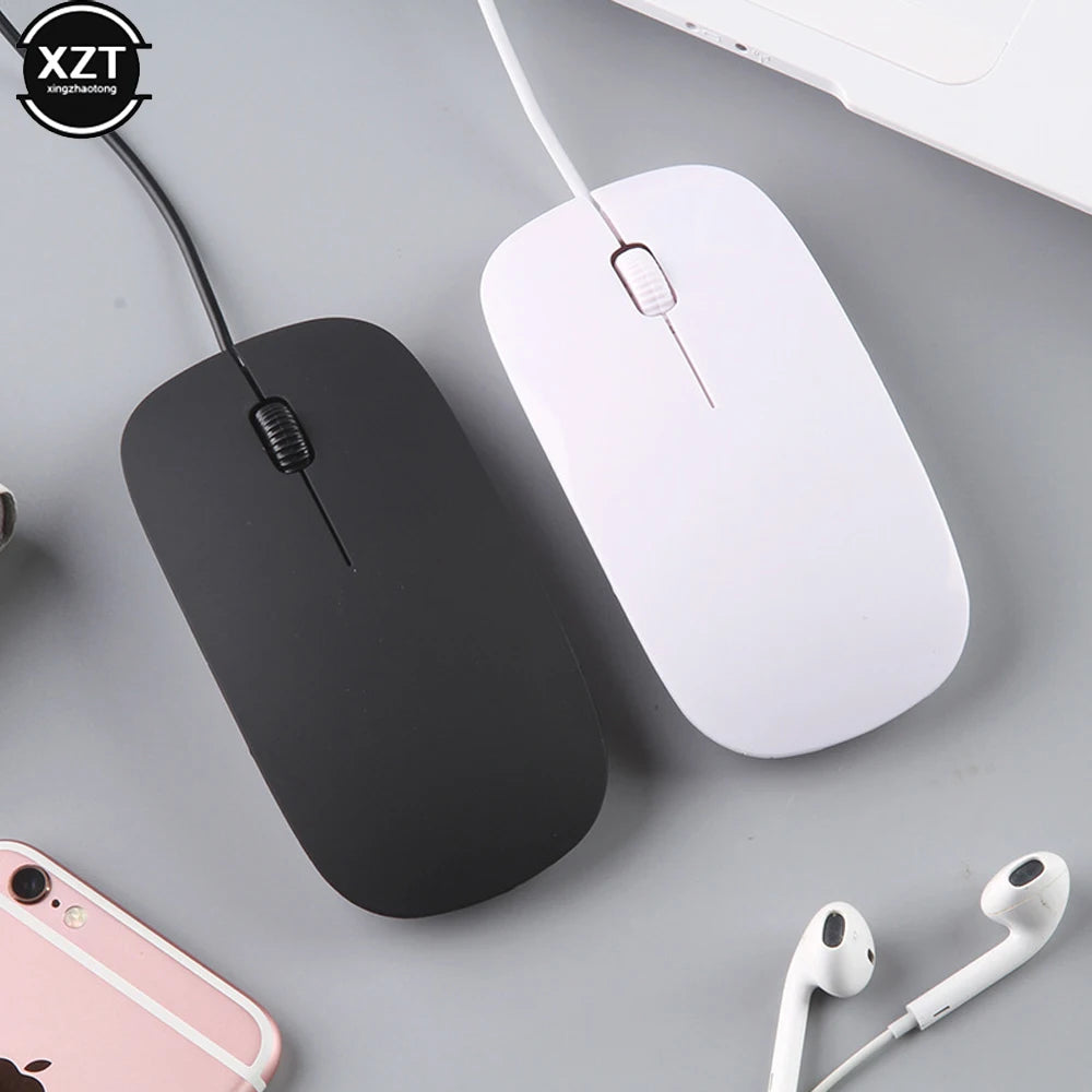 Venda quente mouse com fio neutro 2.4ghz com cabo usb ergonômico ultrafino ratos para computador portátil computador de negócios mouse de escritório 1.2m