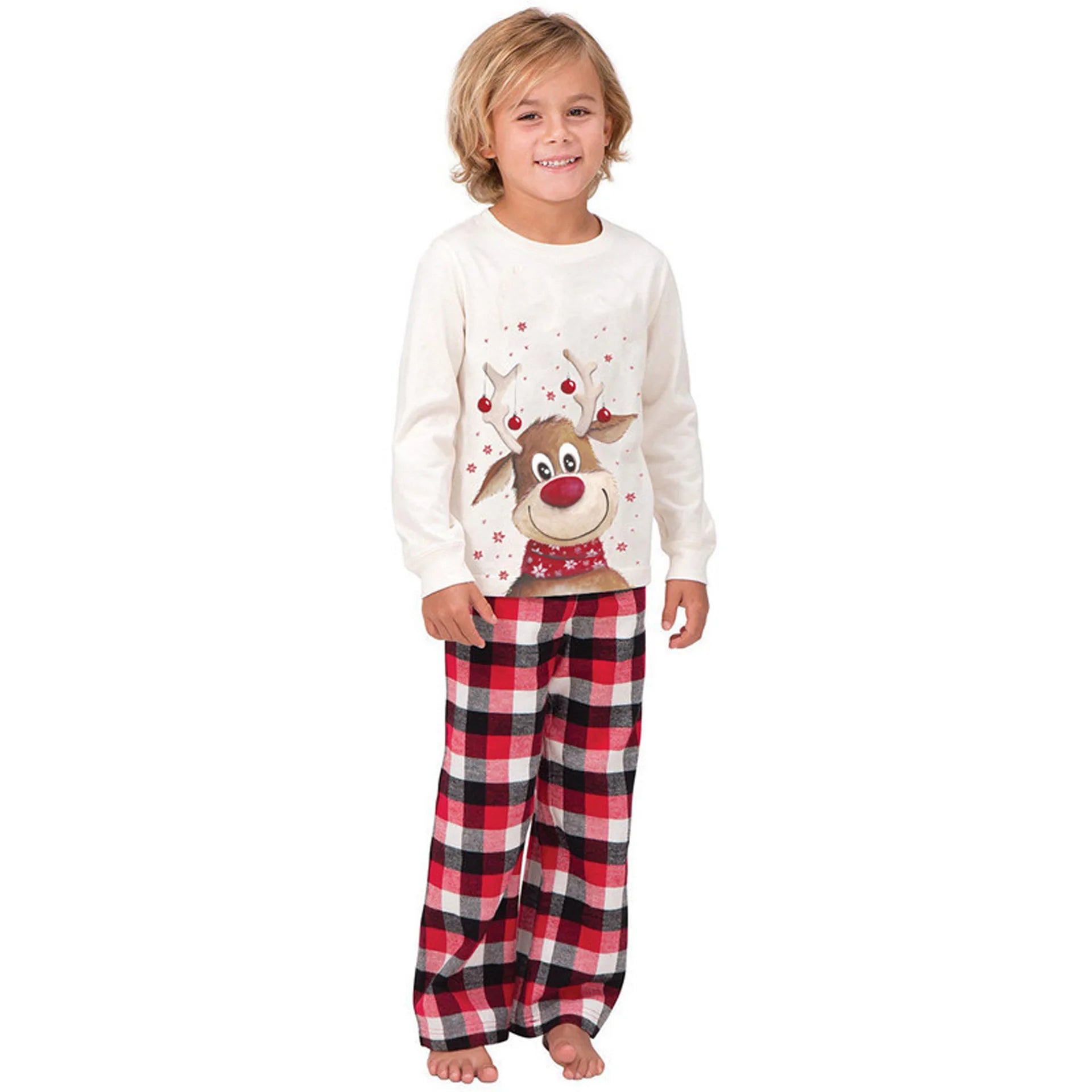 Família combinando roupas pijamas de natal 2023 mãe crianças bebê pijamas conjunto olhar pijamas mãe e filha pai filho outfit