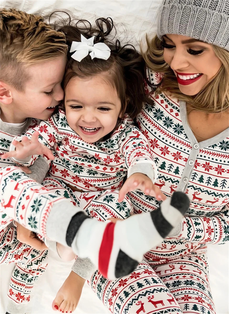 Sall quente inverno natal pijamas conjunto mãe crianças olhar loungewear pjs pijamas do bebê das crianças família combinando roupas pijamas
