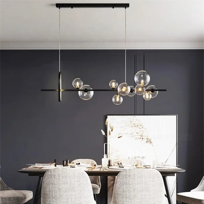 Moderno led pingente de luz nordic preto lustres para sala estar quarto cozinha pendurado lâmpada sala jantar luminárias