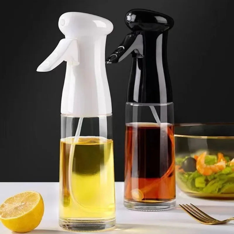 Spray de óleo para cozinhar-dispensador de azeite garrafa pulverizador névoa-reutilizável vinagre de óleo de qualidade alimentar, garrafa de spray acessórios de cozinha