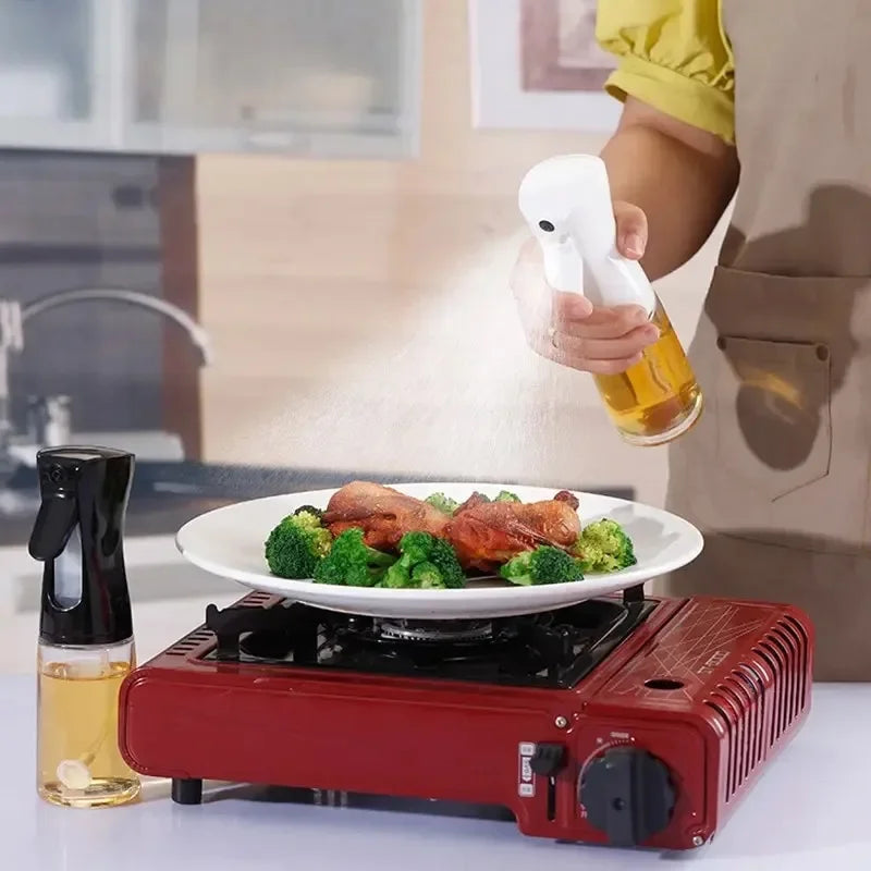 Spray de óleo para cozinhar-dispensador de azeite garrafa pulverizador névoa-reutilizável vinagre de óleo de qualidade alimentar, garrafa de spray acessórios de cozinha