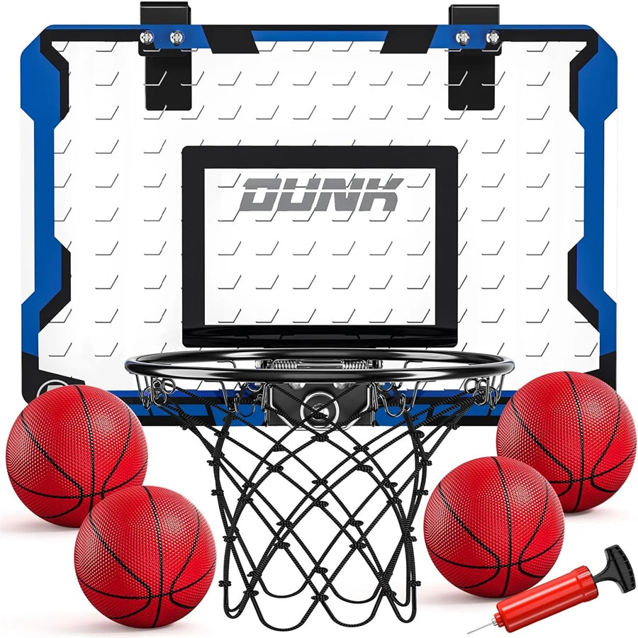 Eletrônico de parede Basketball Hoop, LED Light, Water Pool, Casa, Jogo Suprimentos, Festa da família, 4 Basketball Hoop