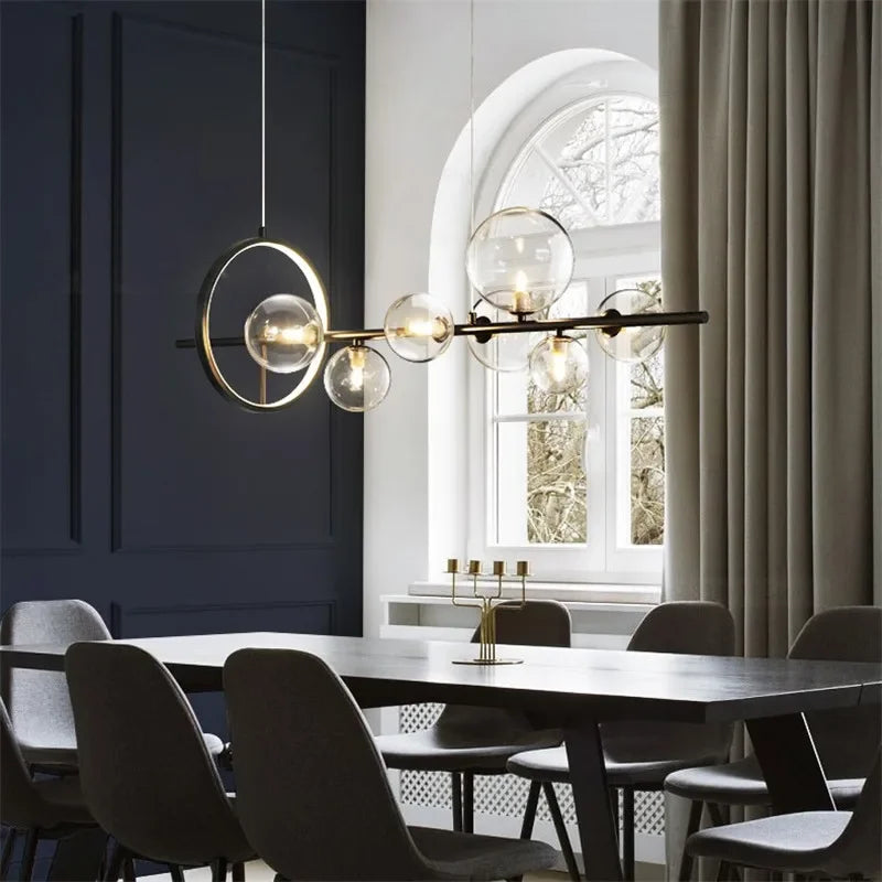 Moderno led pingente de luz nordic preto lustres para sala estar quarto cozinha pendurado lâmpada sala jantar luminárias