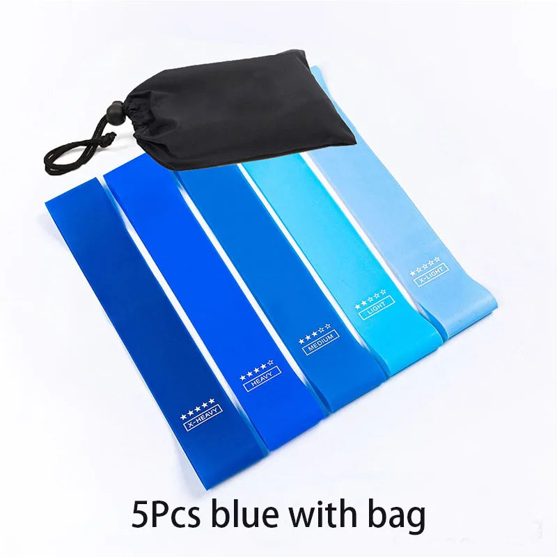 Bandas de resistência tpe conjunto de fitness faixas de borracha treinamento de força expansor yoga equipamentos de ginástica laço de borracha elástica