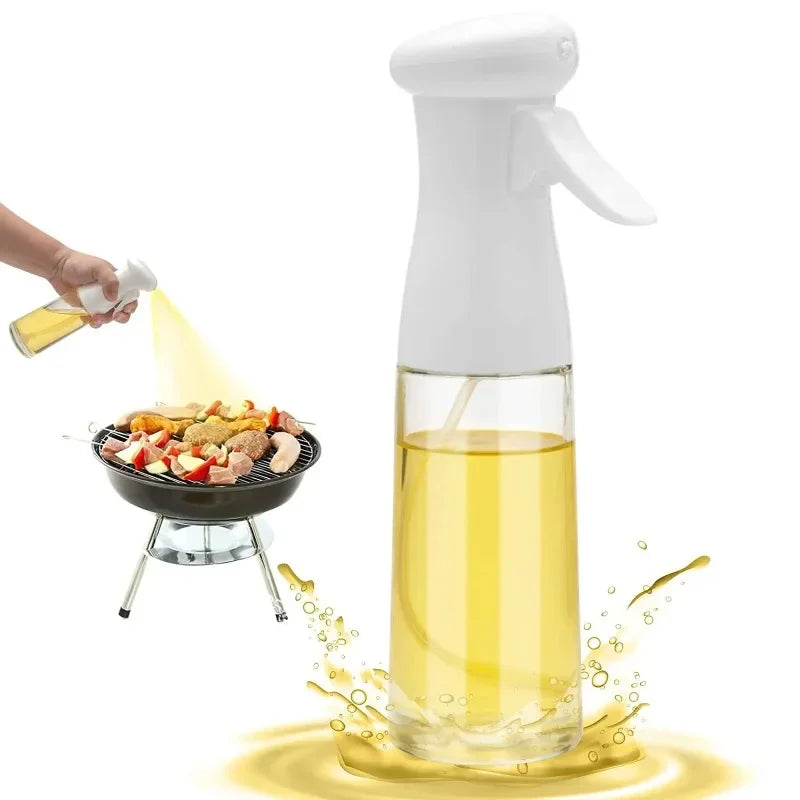 Spray de óleo para cozinhar-dispensador de azeite garrafa pulverizador névoa-reutilizável vinagre de óleo de qualidade alimentar, garrafa de spray acessórios de cozinha