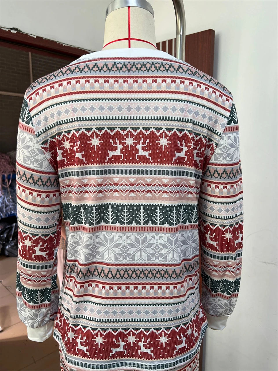 Sall quente inverno natal pijamas conjunto mãe crianças olhar loungewear pjs pijamas do bebê das crianças família combinando roupas pijamas