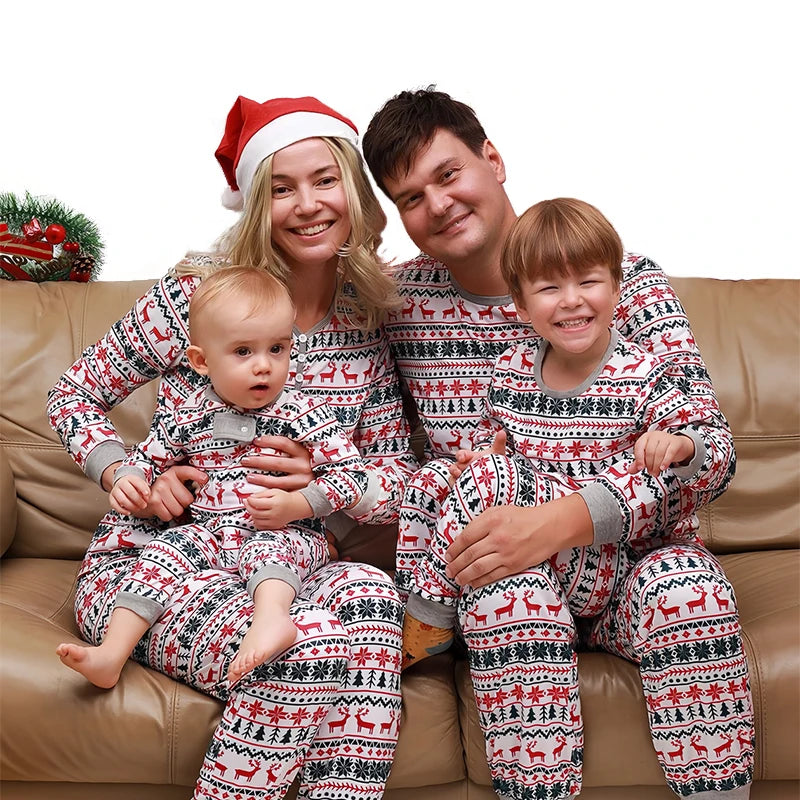 Sall quente inverno natal pijamas conjunto mãe crianças olhar loungewear pjs pijamas do bebê das crianças família combinando roupas pijamas