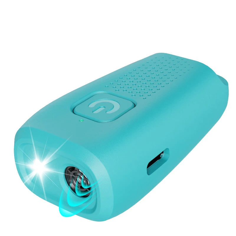 MINI ULTRSONIC DOG TRAINER Repelente de cães Repelente ultrassônico de cães com LED eficaz para cães Dispositivo de treinamento anti-latidos