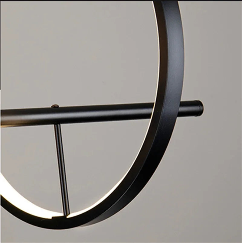 Moderno led pingente de luz nordic preto lustres para sala estar quarto cozinha pendurado lâmpada sala jantar luminárias