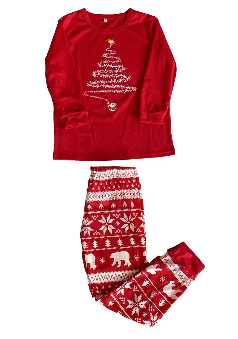 Família combinando Red Natal Conjuntos de pijama, Pai, Mãe, Filha, Filho, Roupa de criança