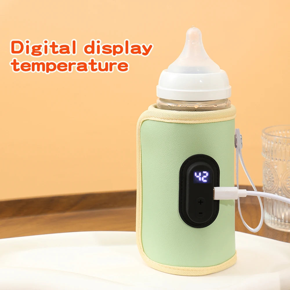 Aquecedor de garrafa de enfermagem do bebê aquecedor de leite do bebê, aquecedor de garrafa portátil usb para carro, acessórios de viagem ao ar livre portátil