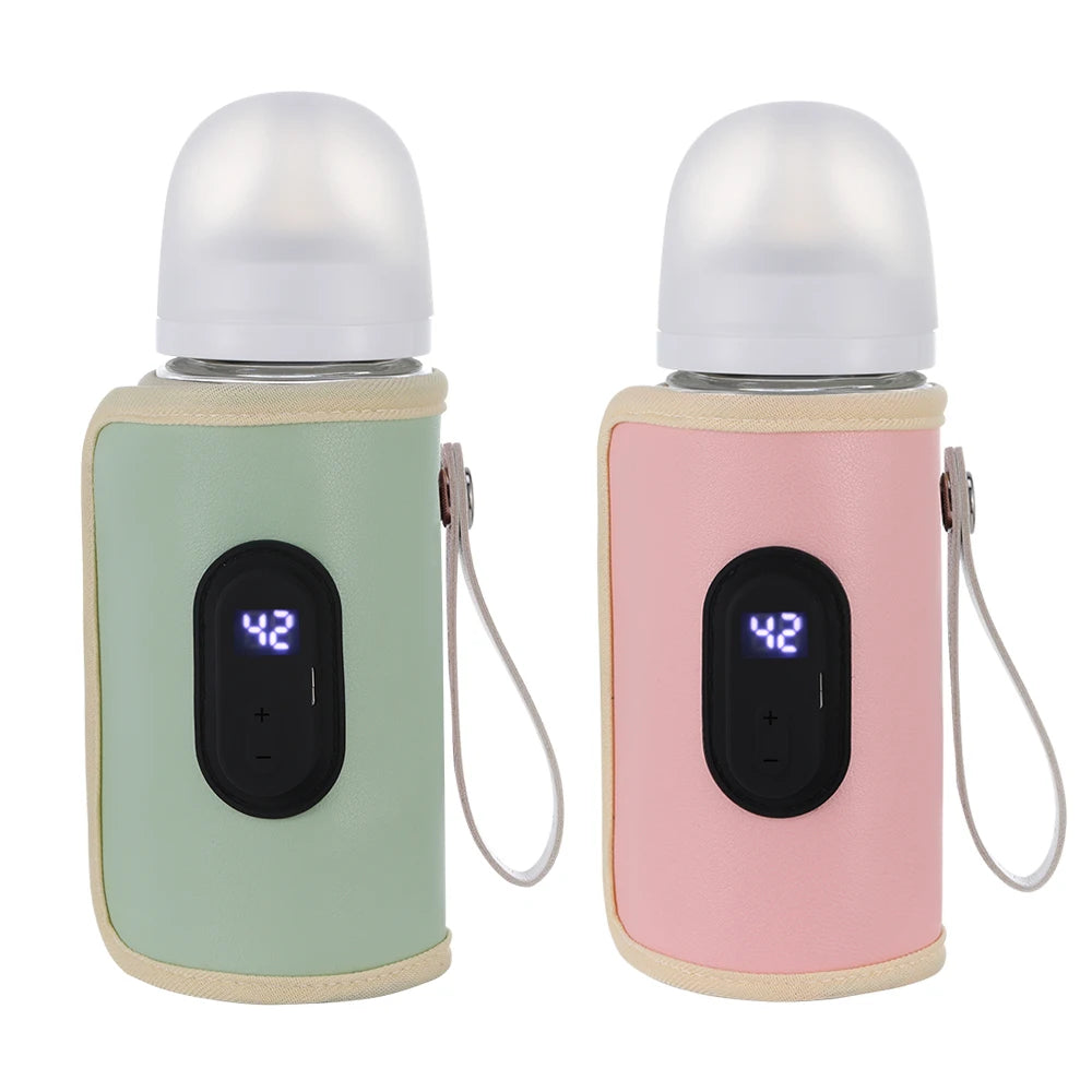 Aquecedor de garrafa de enfermagem do bebê aquecedor de leite do bebê, aquecedor de garrafa portátil usb para carro, acessórios de viagem ao ar livre portátil