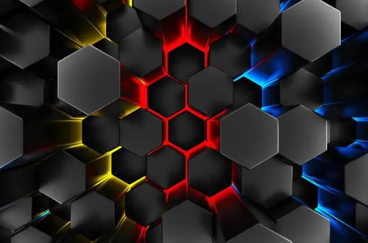Beibehang Personalize a mais recente decoração de quarto e sala de estar com papel de parede de fundo geométrico abstrato tridimensional
