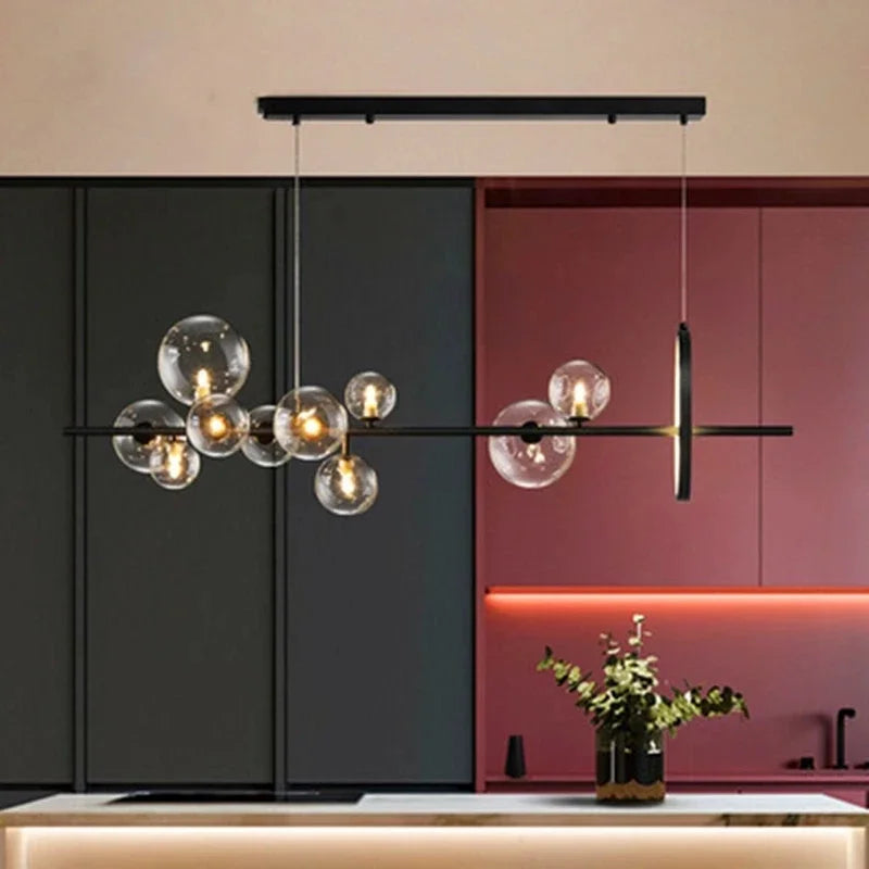 Moderno led pingente de luz nordic preto lustres para sala estar quarto cozinha pendurado lâmpada sala jantar luminárias