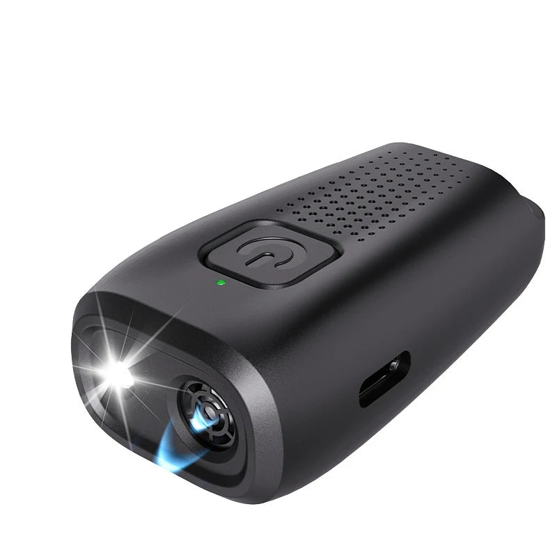 MINI ULTRSONIC DOG TRAINER Repelente de cães Repelente ultrassônico de cães com LED eficaz para cães Dispositivo de treinamento anti-latidos