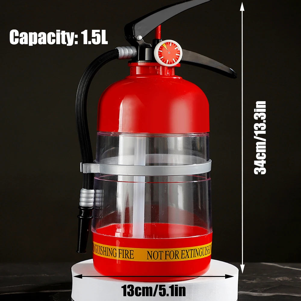 1.5l dispensador de bebida vinho extintor de incêndio pourer festa dispensador de cerveja bebida vinho espíritos cerveja para festa bar acessório
