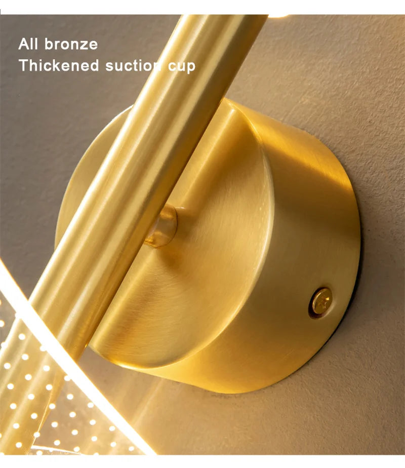 Nordic conduziu a lâmpada de parede iluminação interior para o quarto cabeceira sala fundo luz parede moderna decoração interior arandelas