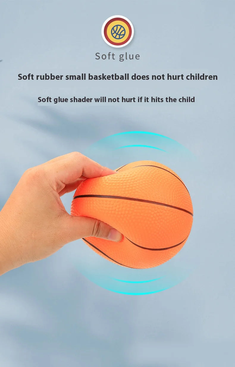Versão infantil vertical ajustável levantamento rack de basquete ao ar livre casa indoor esportes crtoon rebote pai-filho interacti