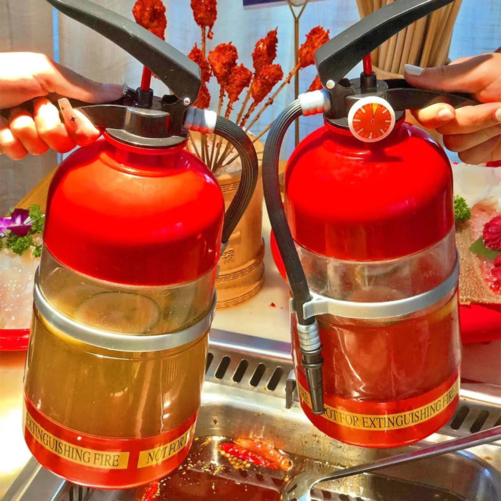 1.5l dispensador de bebida vinho extintor de incêndio pourer festa dispensador de cerveja bebida vinho espíritos cerveja para festa bar acessório