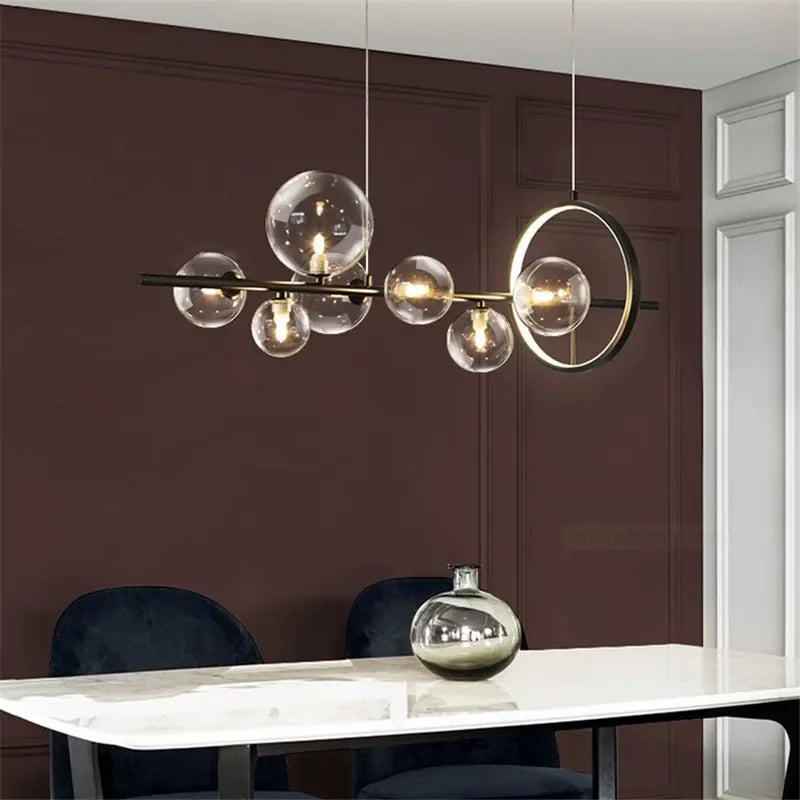 Moderno led pingente de luz nordic preto lustres para sala estar quarto cozinha pendurado lâmpada sala jantar luminárias