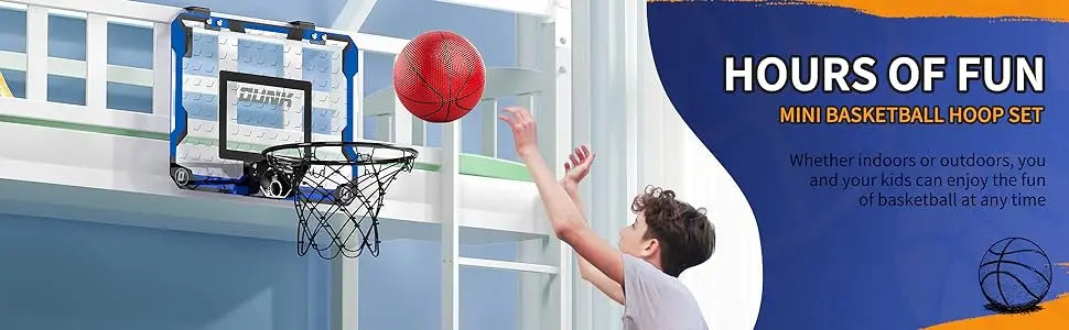 Eletrônico de parede Basketball Hoop, LED Light, Water Pool, Casa, Jogo Suprimentos, Festa da família, 4 Basketball Hoop