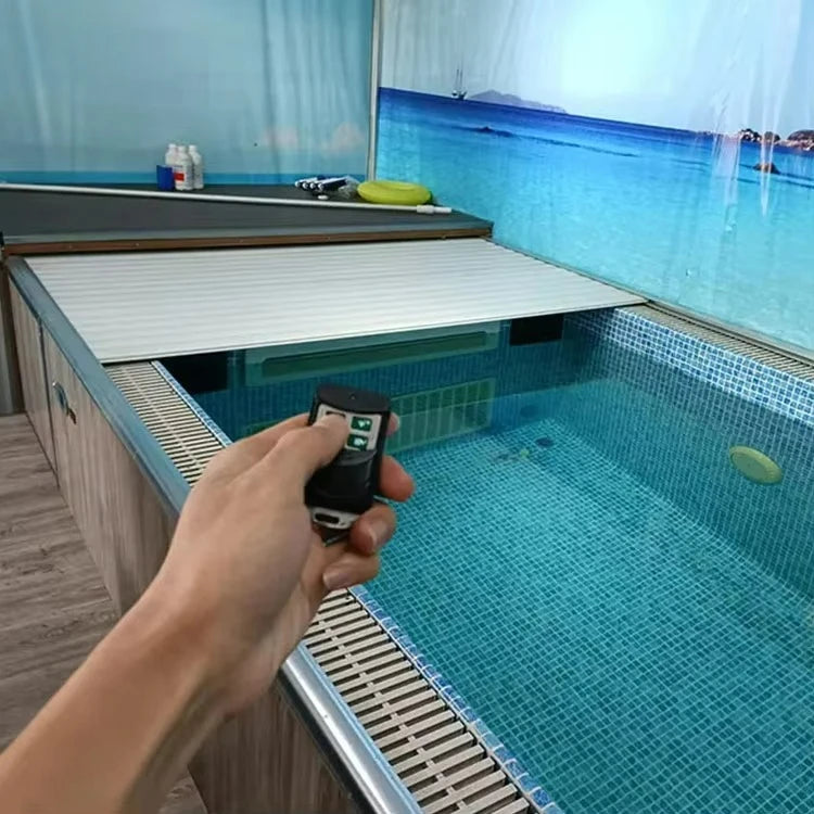 Coroa de água personalizável, cortinas automáticas de alta qualidade, cobertura durável para piscina, jacuzzi spa-