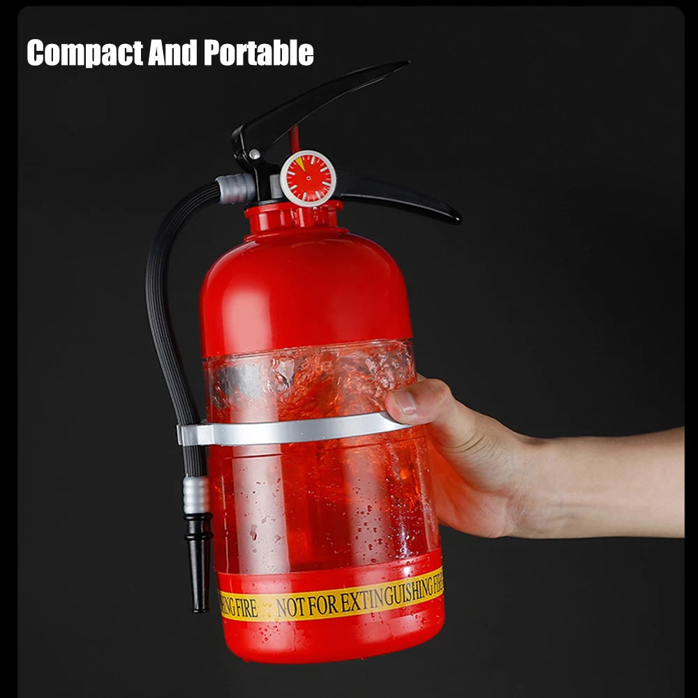 1.5l dispensador de bebida vinho extintor de incêndio pourer festa dispensador de cerveja bebida vinho espíritos cerveja para festa bar acessório