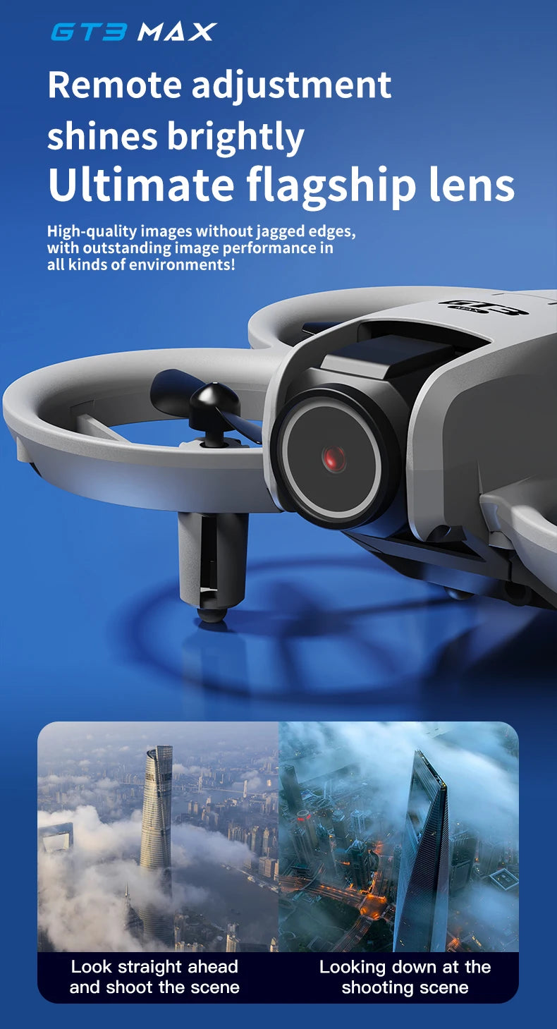 New GT3 8K HD Drone GPS Professional Cameras Aerial Avoiding Obstacle Remote Control Brushless With Touch Remotes RC 18000M 2025