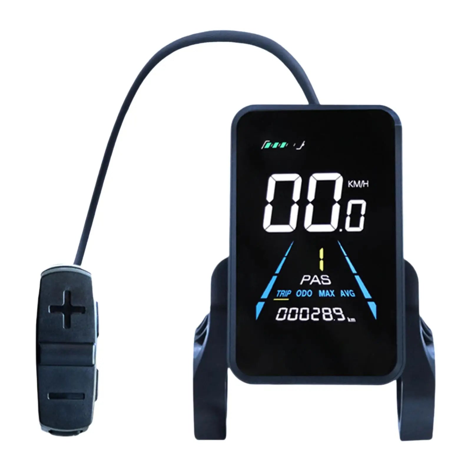 NC-81F modificação de mountain bike elétrica display lcd painel de instrumentos de modificação de bicicleta à prova dwaterproof água tabela de código de bicicleta elétrica