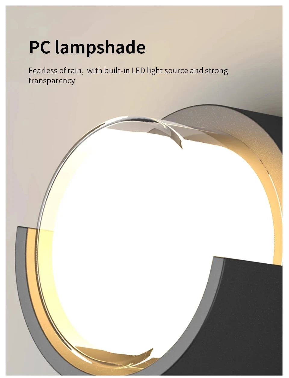 Lâmpada de parede led iluminação radar sensor movimento AC85-265V 6/12w branco quente branco frio adequado para decoração casa ao ar livre indoor