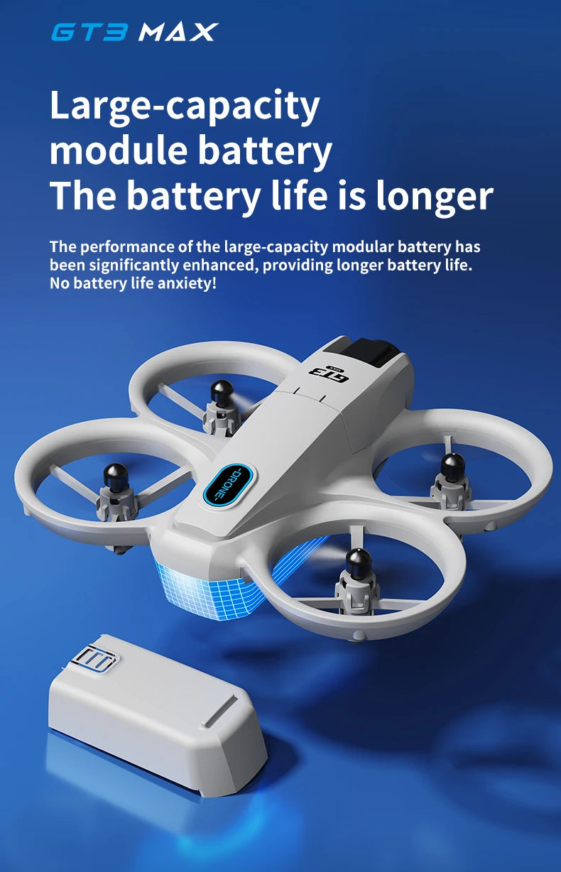 New GT3 8K HD Drone GPS Professional Cameras Aerial Avoiding Obstacle Remote Control Brushless With Touch Remotes RC 18000M 2025