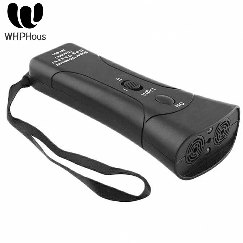 Dispositivo ultrassônico para treinamento de cães, dissuasor eletrônico para cães/dispositivos de controle de latidos, ferramenta de treinamento para parar de latir, repelente sônico para cães