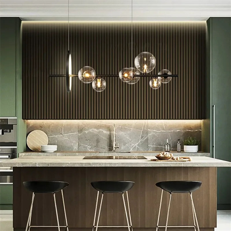 Moderno led pingente de luz nordic preto lustres para sala estar quarto cozinha pendurado lâmpada sala jantar luminárias