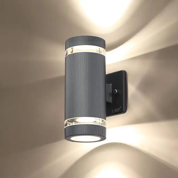 Led luzes de parede ao ar livre e27 para cima para baixo arandela exterior ip65 à prova dip65 água led arandela lâmpada para varanda porta da frente jardim lâmpada parede