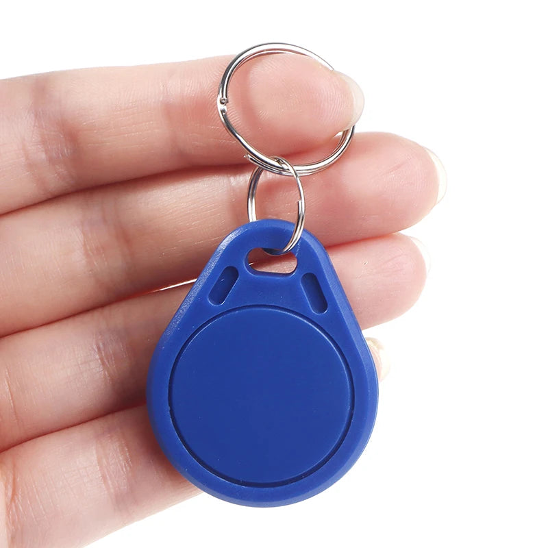 5pcs 13.56Mhz RFID UID Token Copy Keykobs Changeable Attendance Management CUID Clone Keychain Tag For Mif 1k S50 Writable