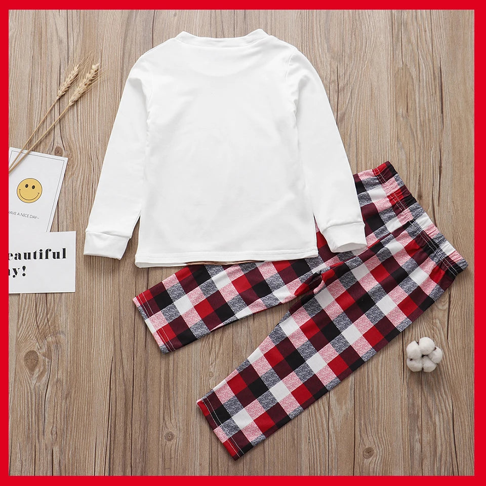 Família combinando roupas pijamas de natal 2023 mãe crianças bebê pijamas conjunto olhar pijamas mãe e filha pai filho outfit
