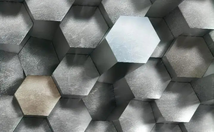 Beibehang Personalize a mais recente decoração de quarto e sala de estar com papel de parede de fundo geométrico abstrato tridimensional
