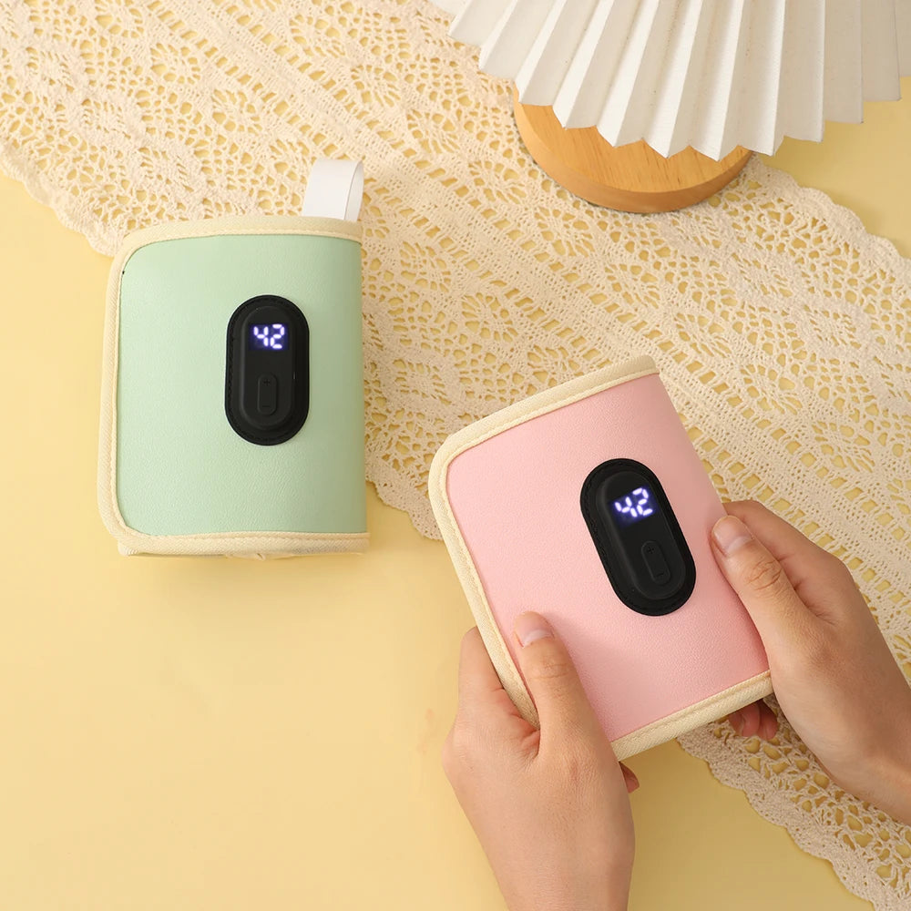 Aquecedor de garrafa de enfermagem do bebê aquecedor de leite do bebê, aquecedor de garrafa portátil usb para carro, acessórios de viagem ao ar livre portátil