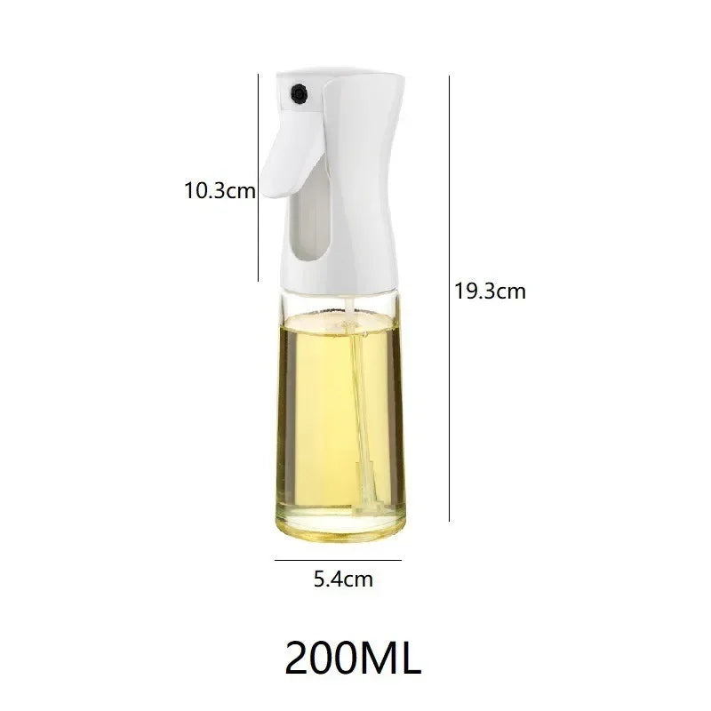 Spray de óleo para cozinhar-dispensador de azeite garrafa pulverizador névoa-reutilizável vinagre de óleo de qualidade alimentar, garrafa de spray acessórios de cozinha