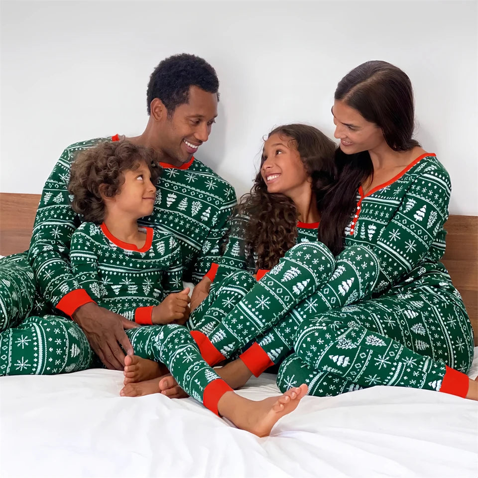 Sall quente inverno natal pijamas conjunto mãe crianças olhar loungewear pjs pijamas do bebê das crianças família combinando roupas pijamas