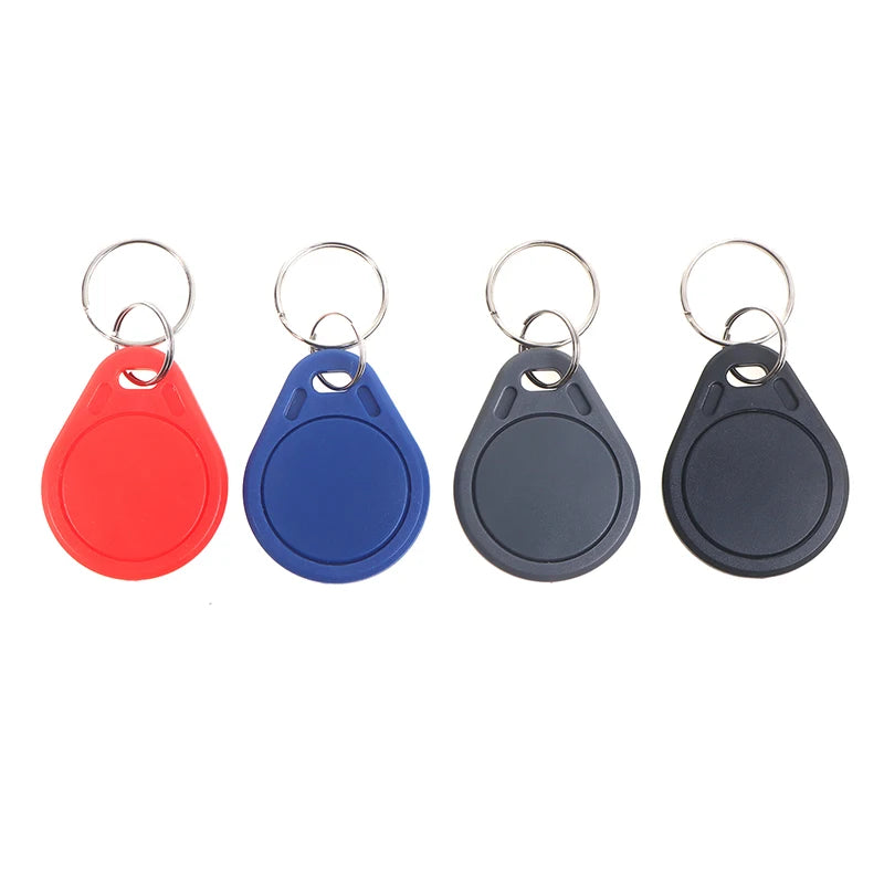 5pcs 13.56Mhz RFID UID Token Copy Keykobs Changeable Attendance Management CUID Clone Keychain Tag For Mif 1k S50 Writable