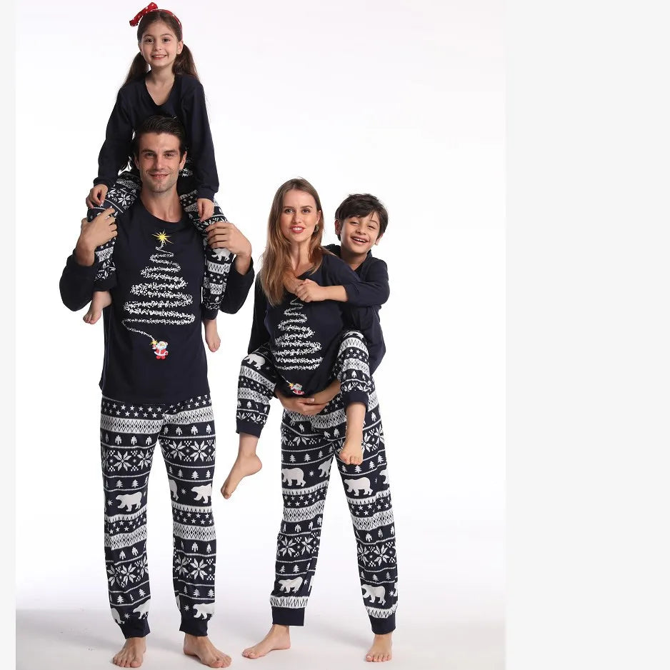 Família combinando Red Natal Conjuntos de pijama, Pai, Mãe, Filha, Filho, Roupa de criança